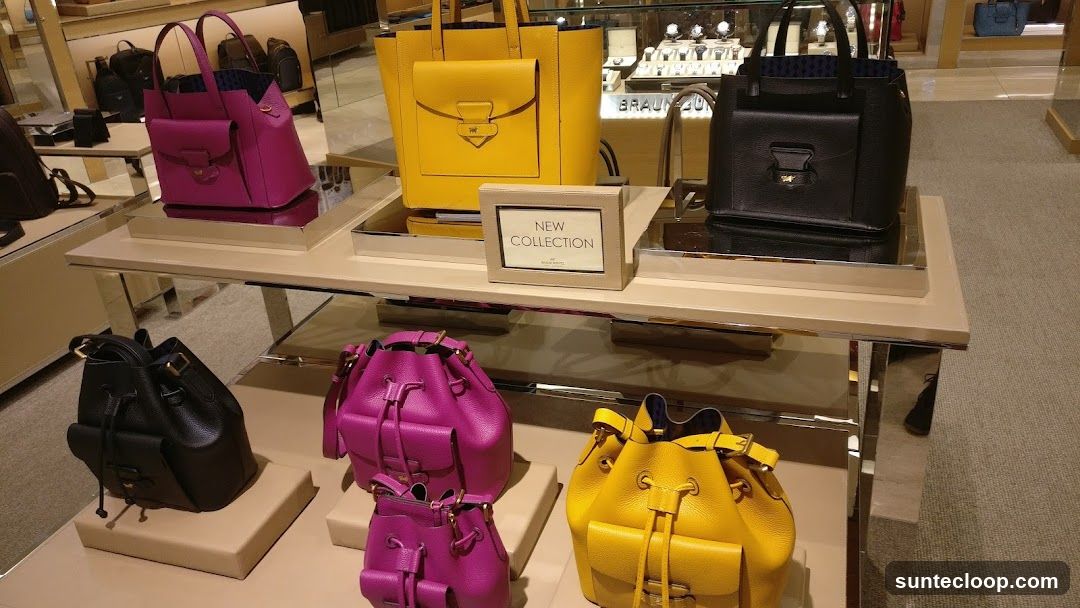 Handbags on Display