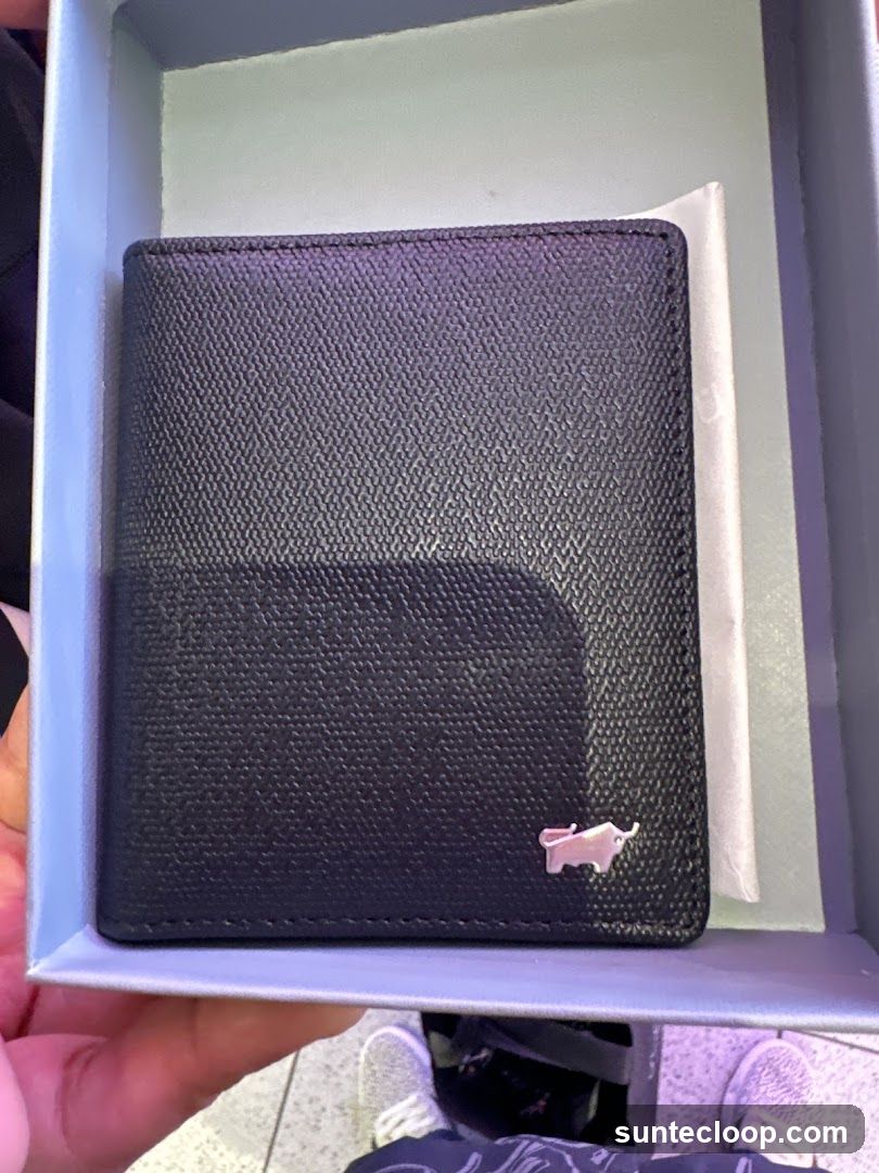 Black Leather Wallet