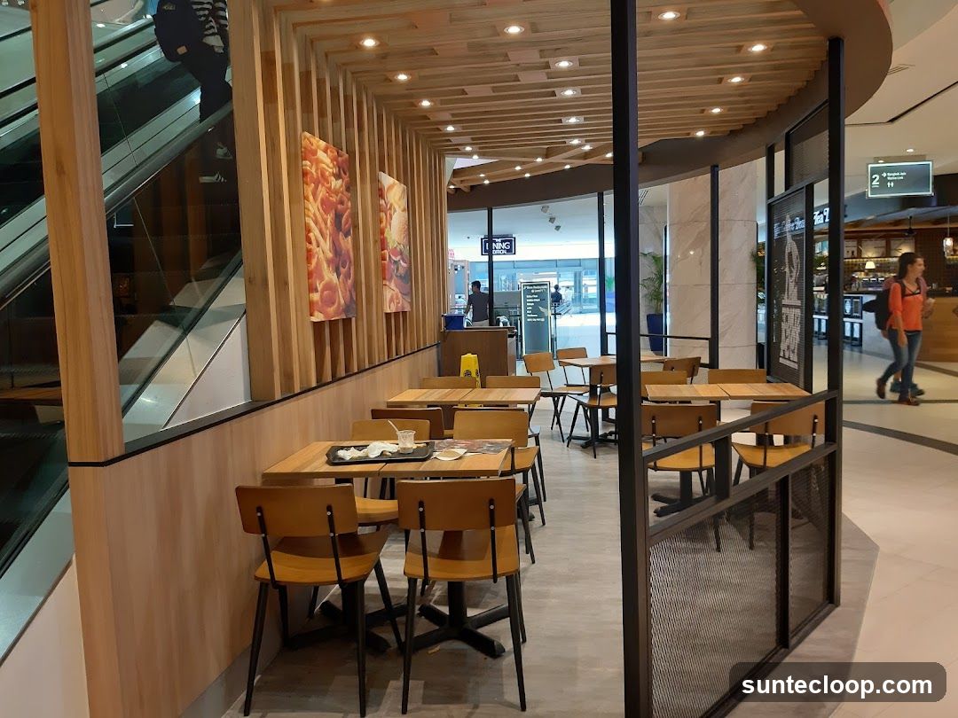 Restaurant Interior with Seating