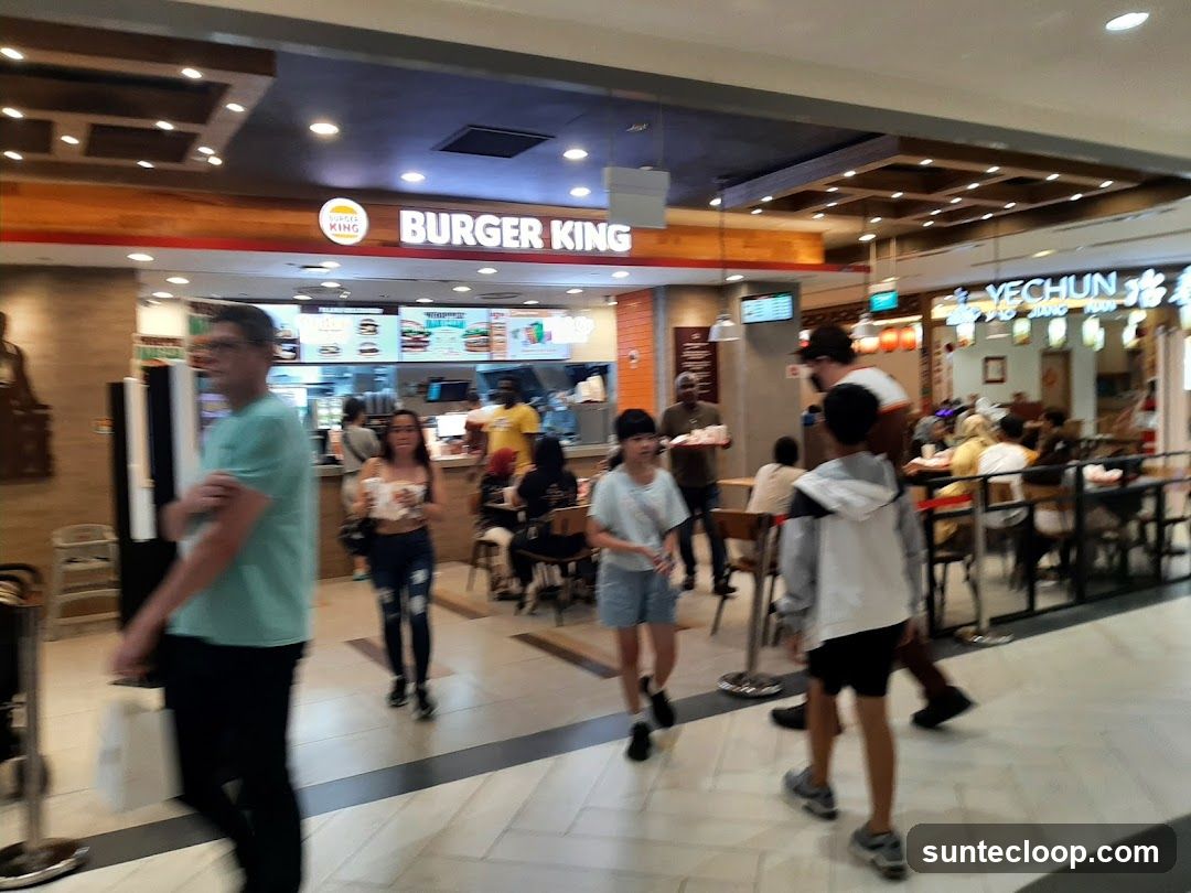 Burger King Interior