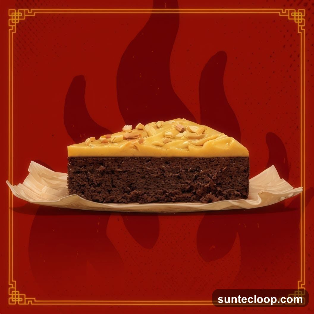 Chocolate Brownie with Peanut Butter Frosting