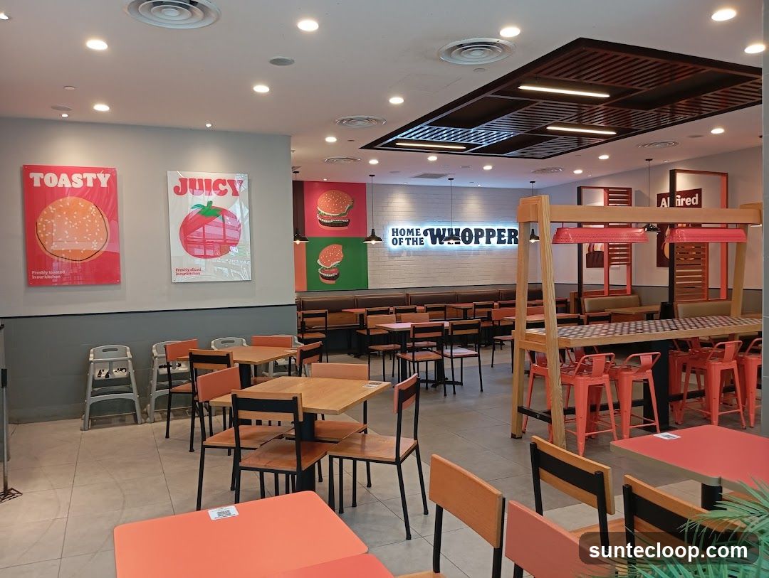 Burger Restaurant Interior
