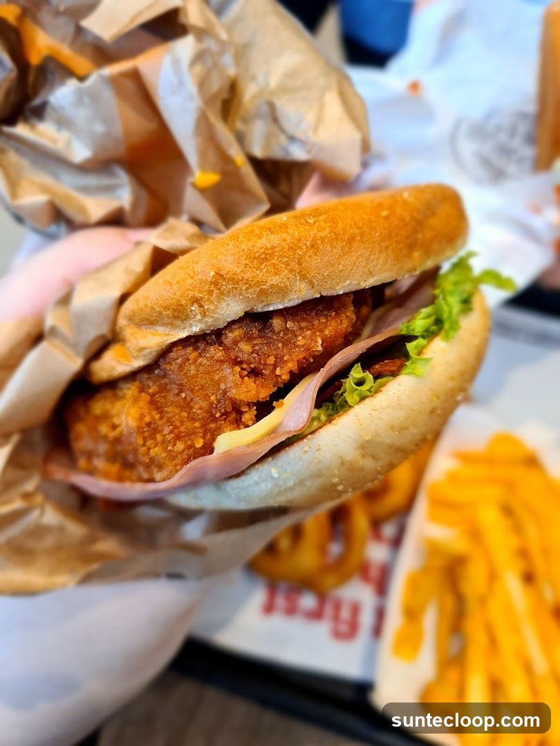 Burger and Fries