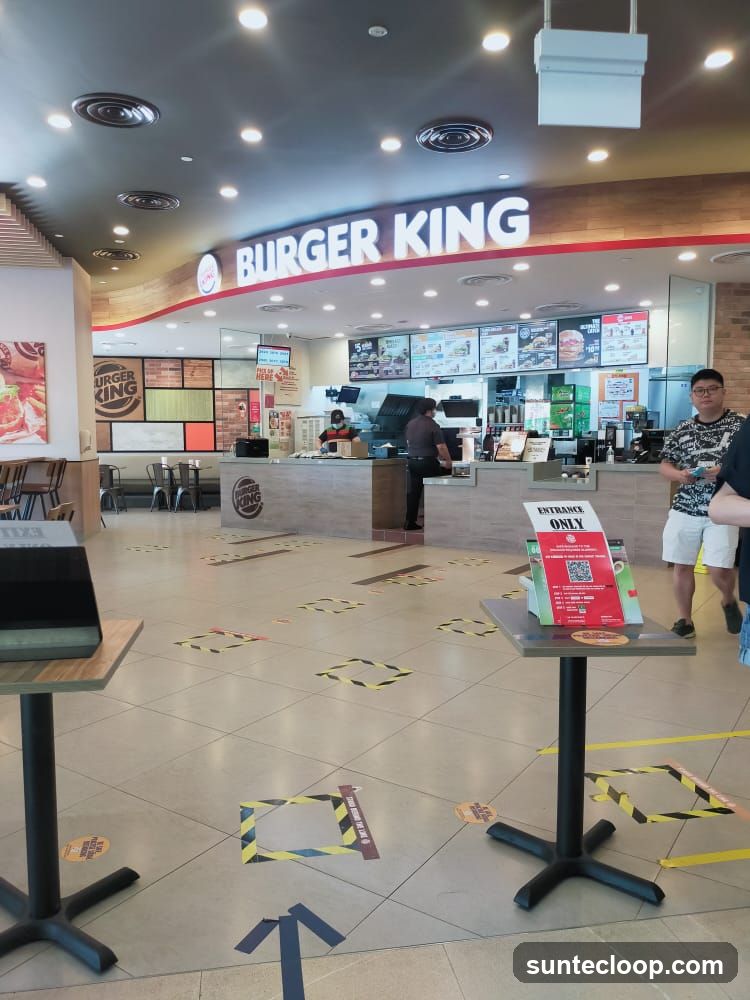 Burger King Interior