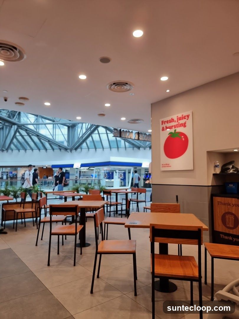 Restaurant Interior with Seating
