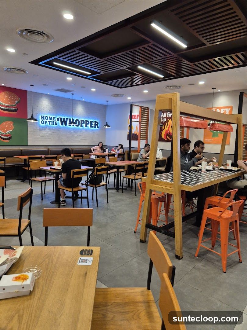 Burger King Interior