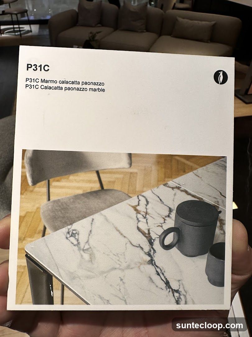 Marble Sample Card