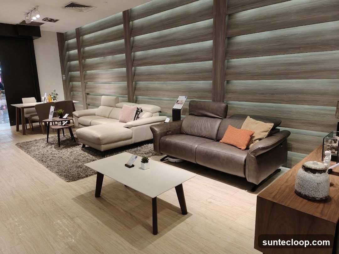 Living Room Furniture Display