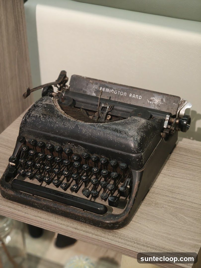 Vintage Remington Rand Typewriter