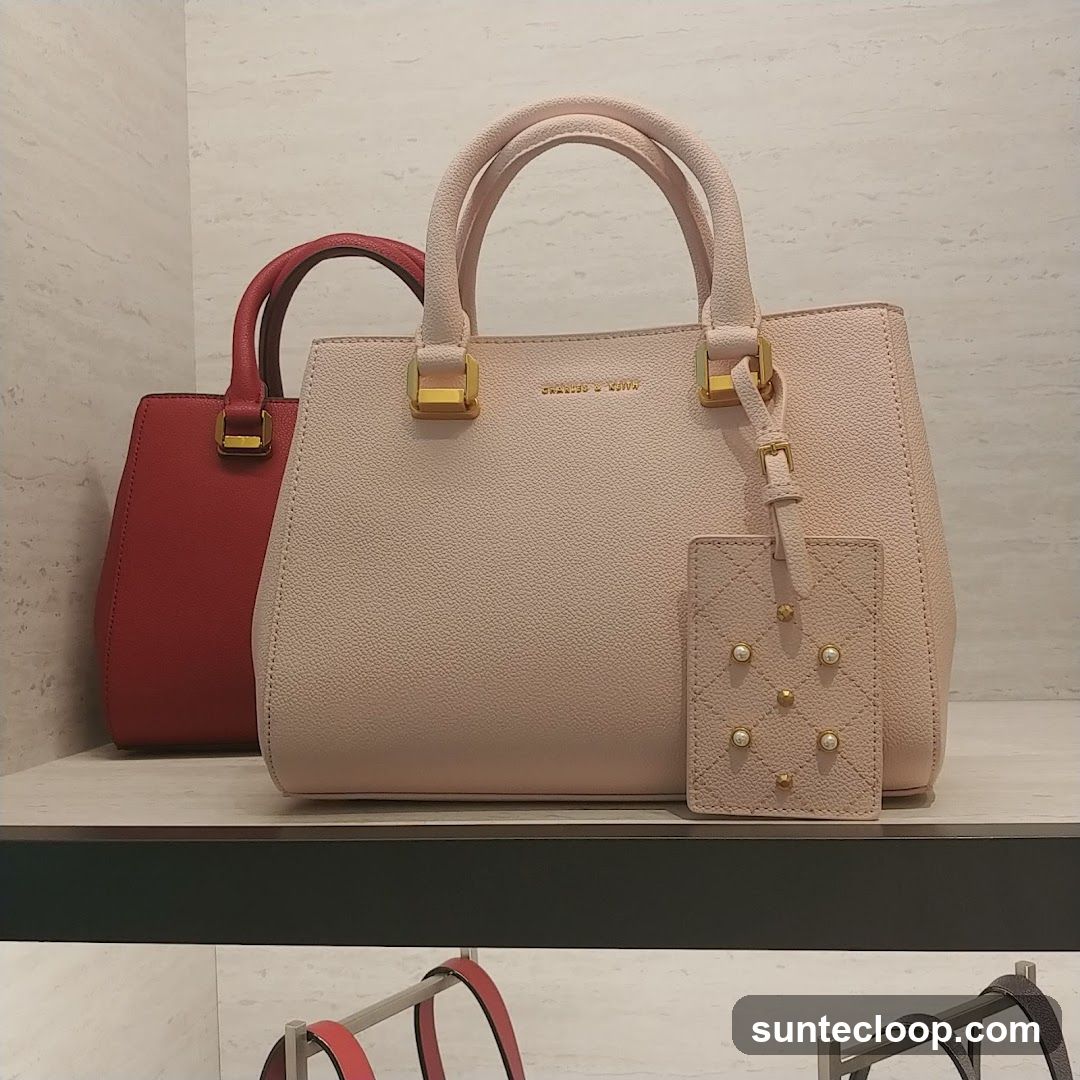 Handbags on Display