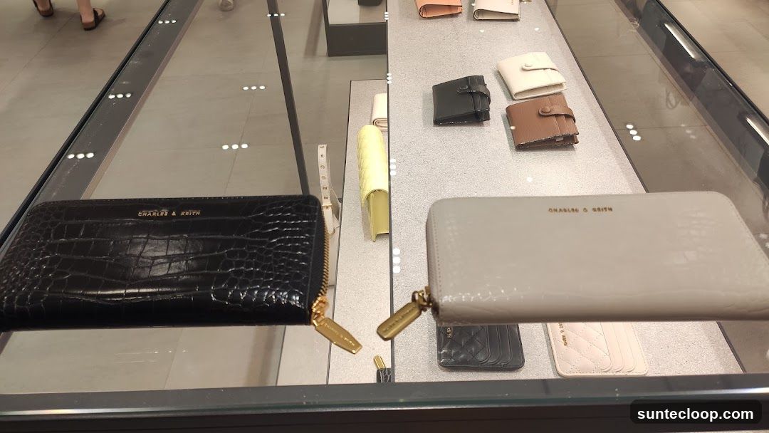 Wallets on Display