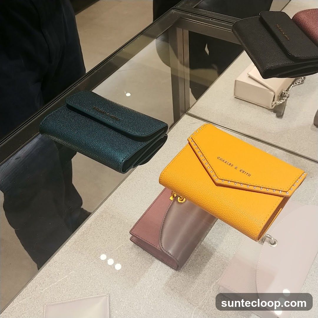 Wallets on Display