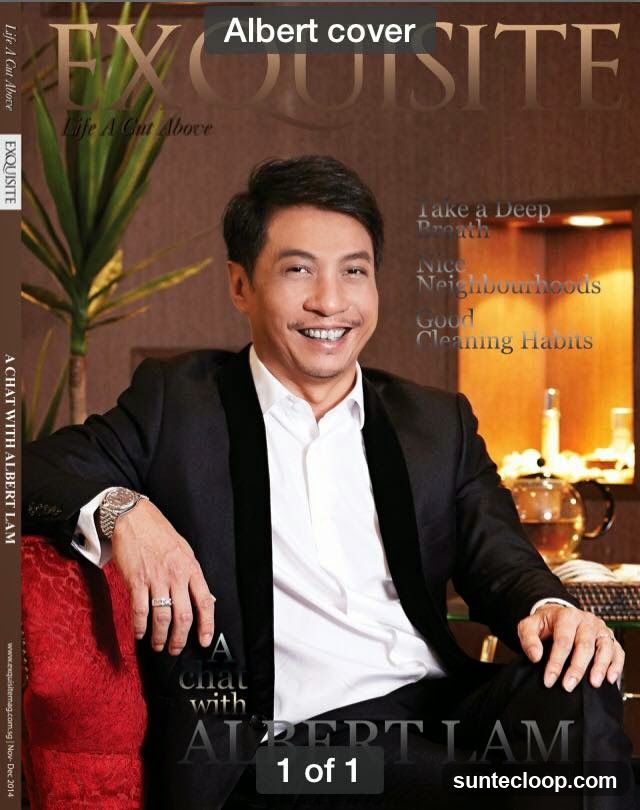 Magazine Cover Featuring Albert Lam