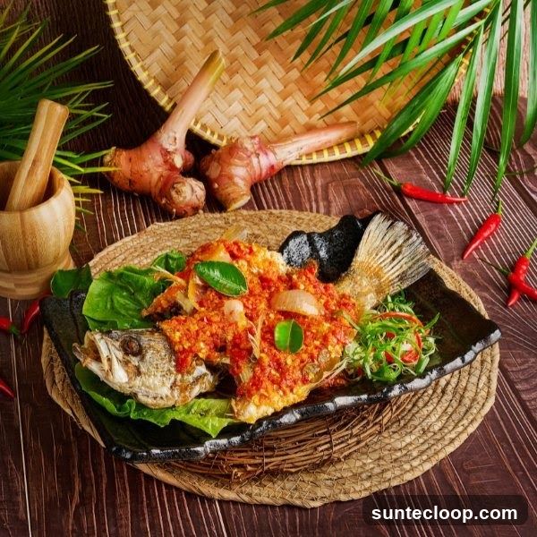 Fried Fish with Chili Sauce