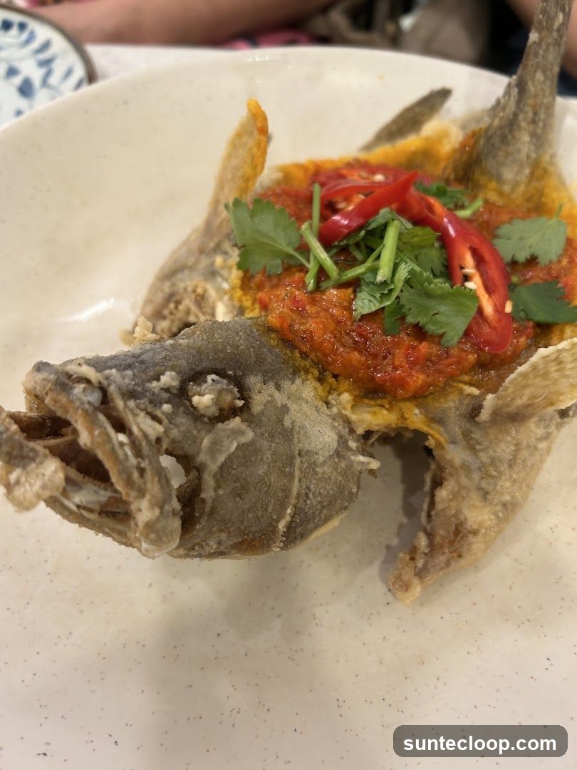 Fried Fish with Chili Sauce