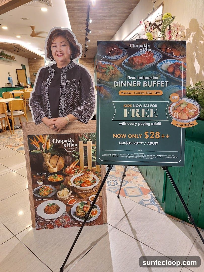 Indonesian Dinner Buffet Promotion