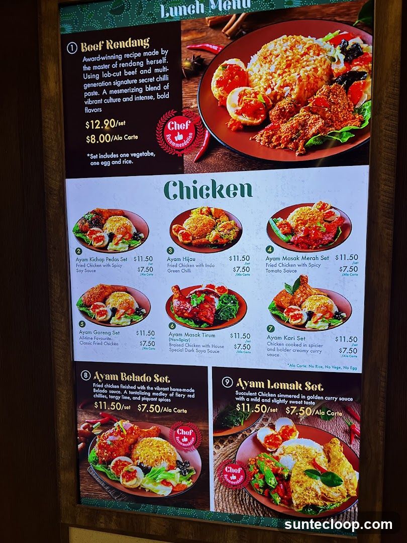 Lunch Menu