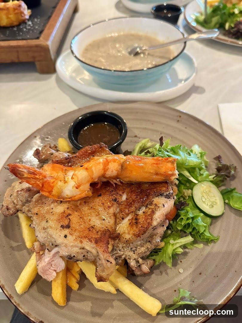 Chicken and Shrimp Platter