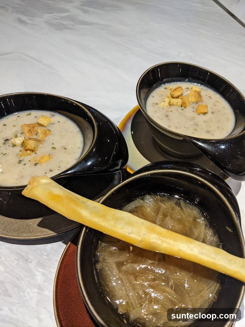 Three Bowls of Soup