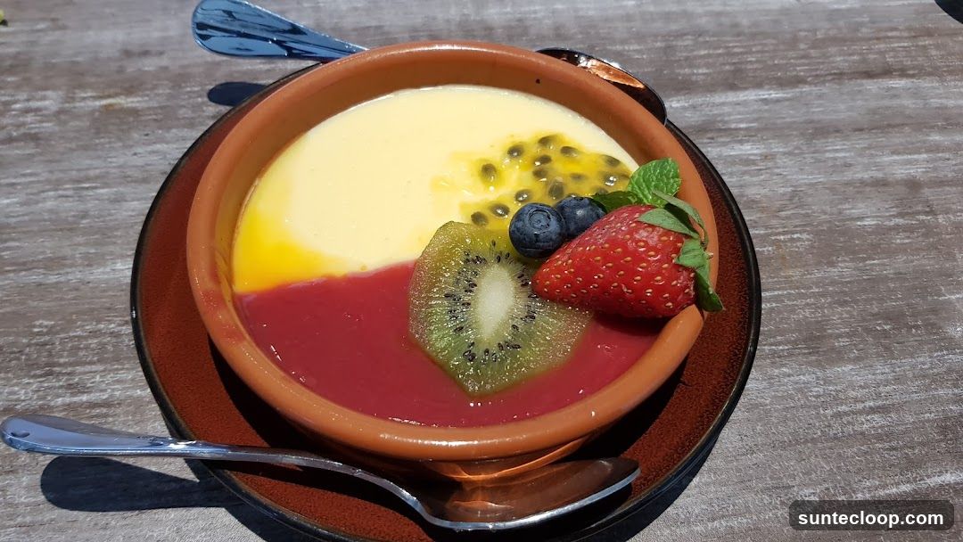 Dessert with Fruit