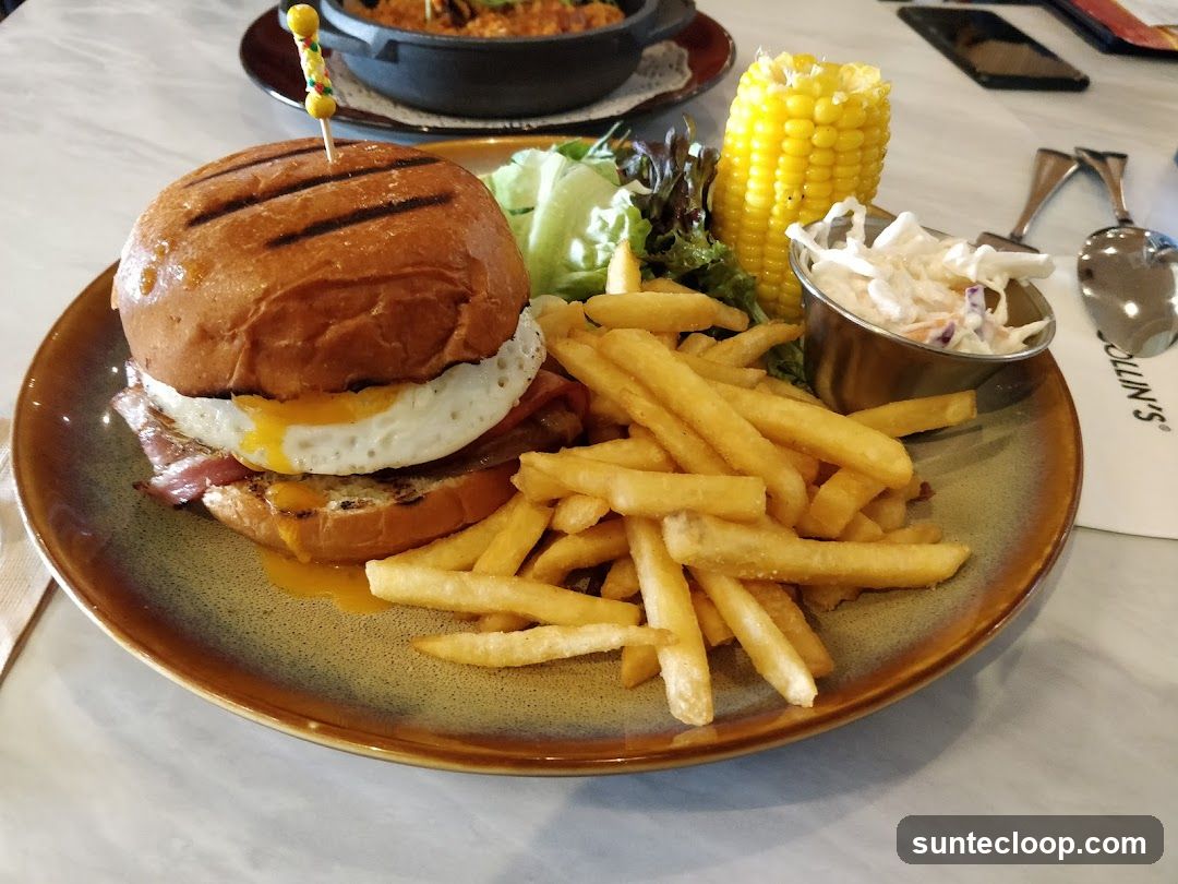 Burger with Fries