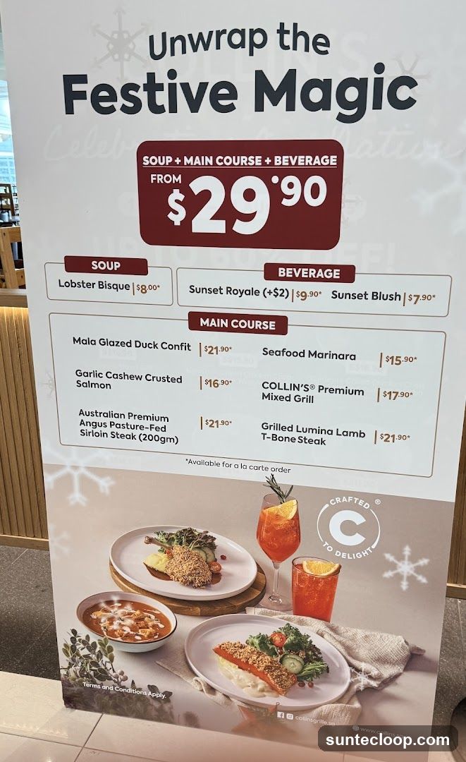 Festive Magic Menu
