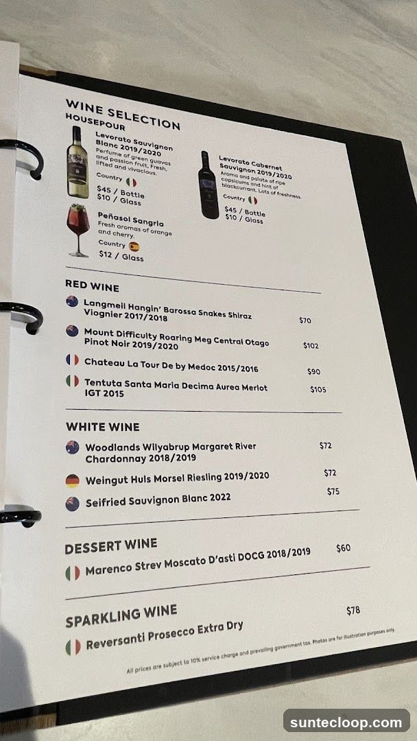 Wine Selection