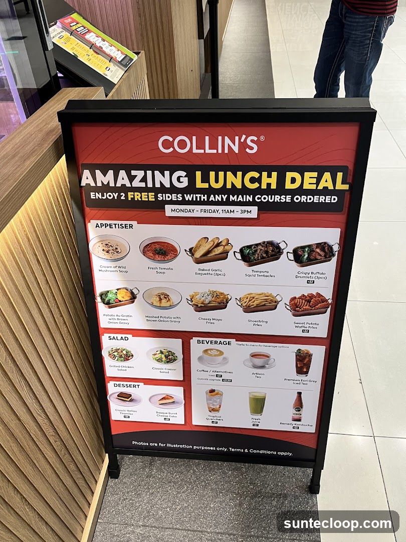 COLLIN'S AMAZING LUNCH DEAL