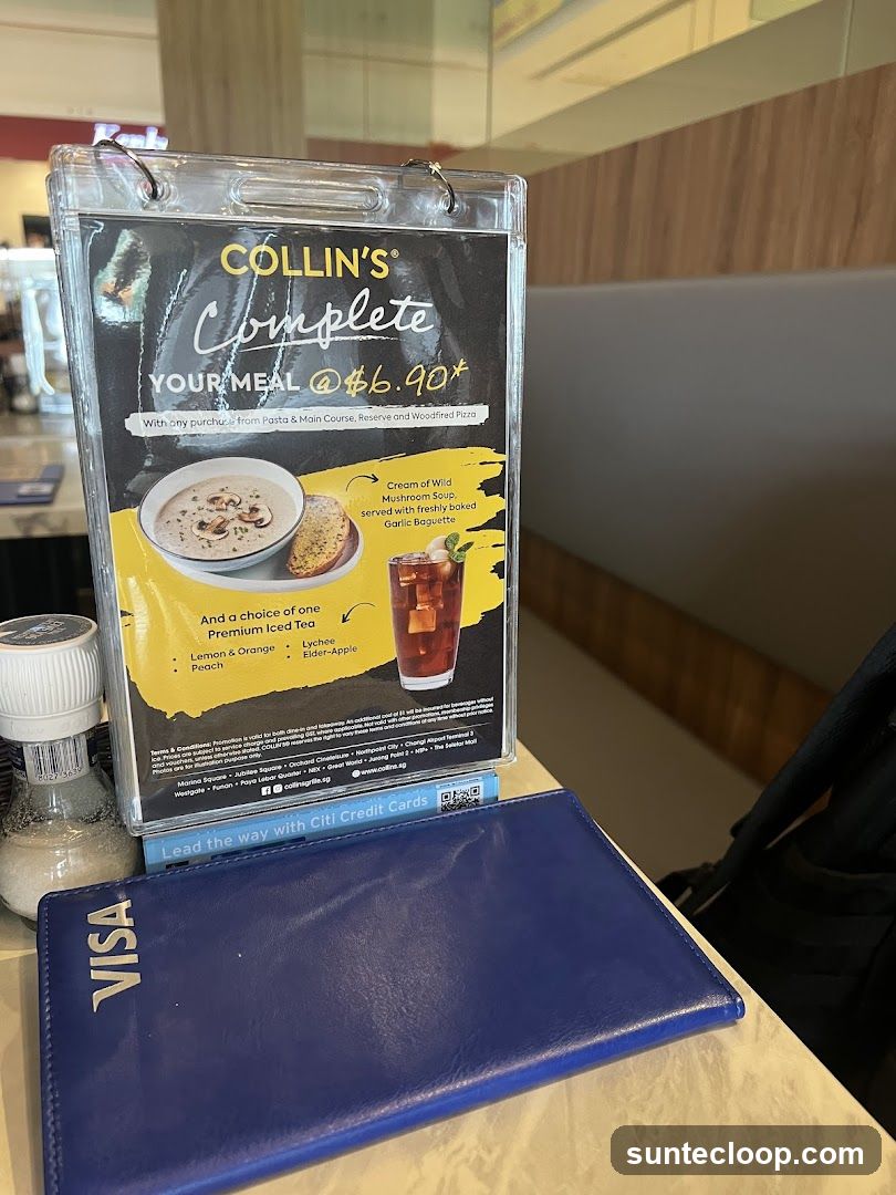 Collin's Complete Meal Promotion