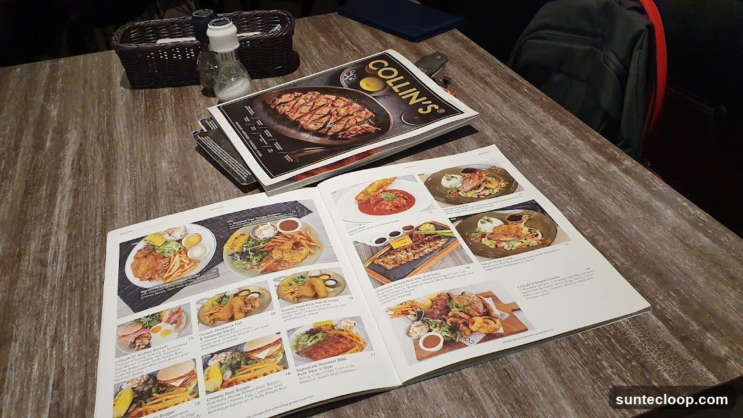 COLLIN'S Menu