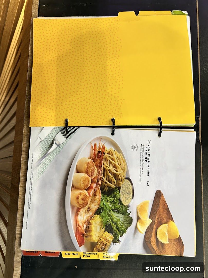 Menu Page