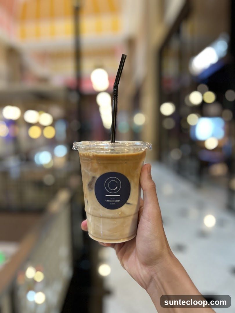 Iced Coffee with Logo