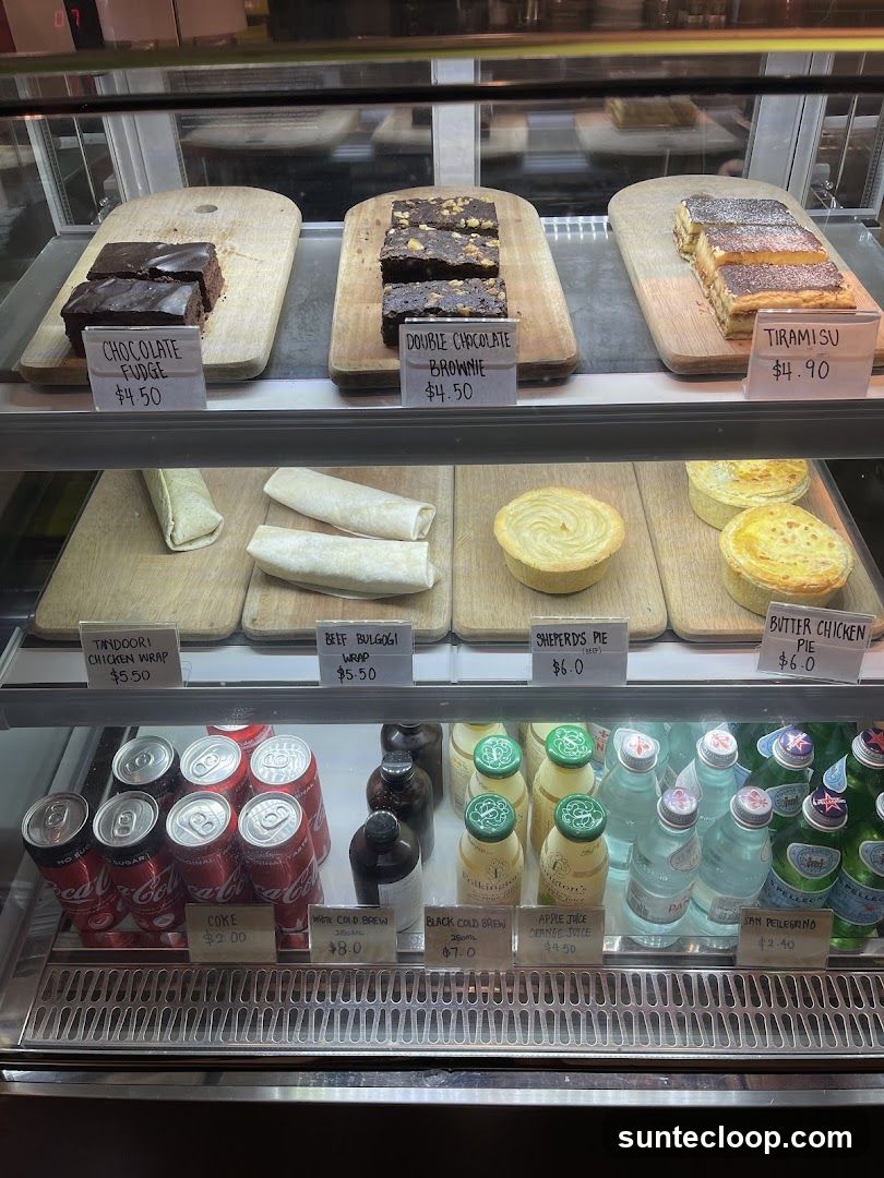 Dessert and Drink Display