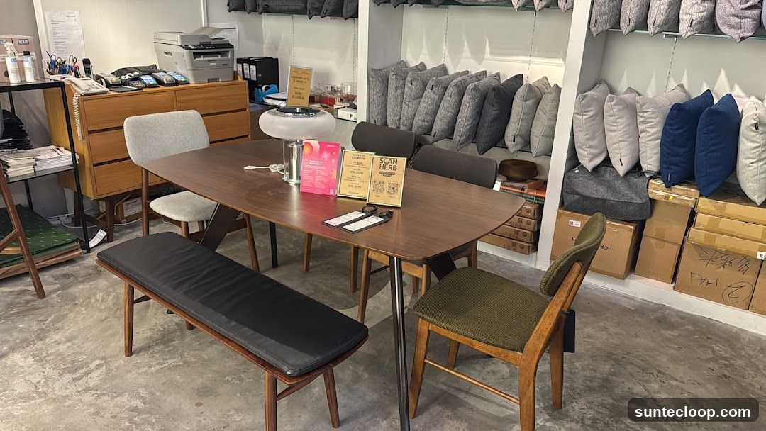 Dining Set Display