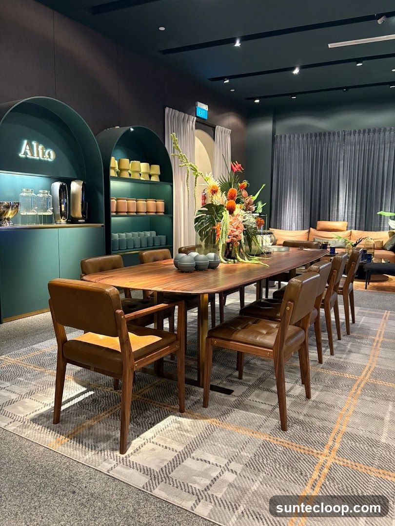 Modern Dining Room Display