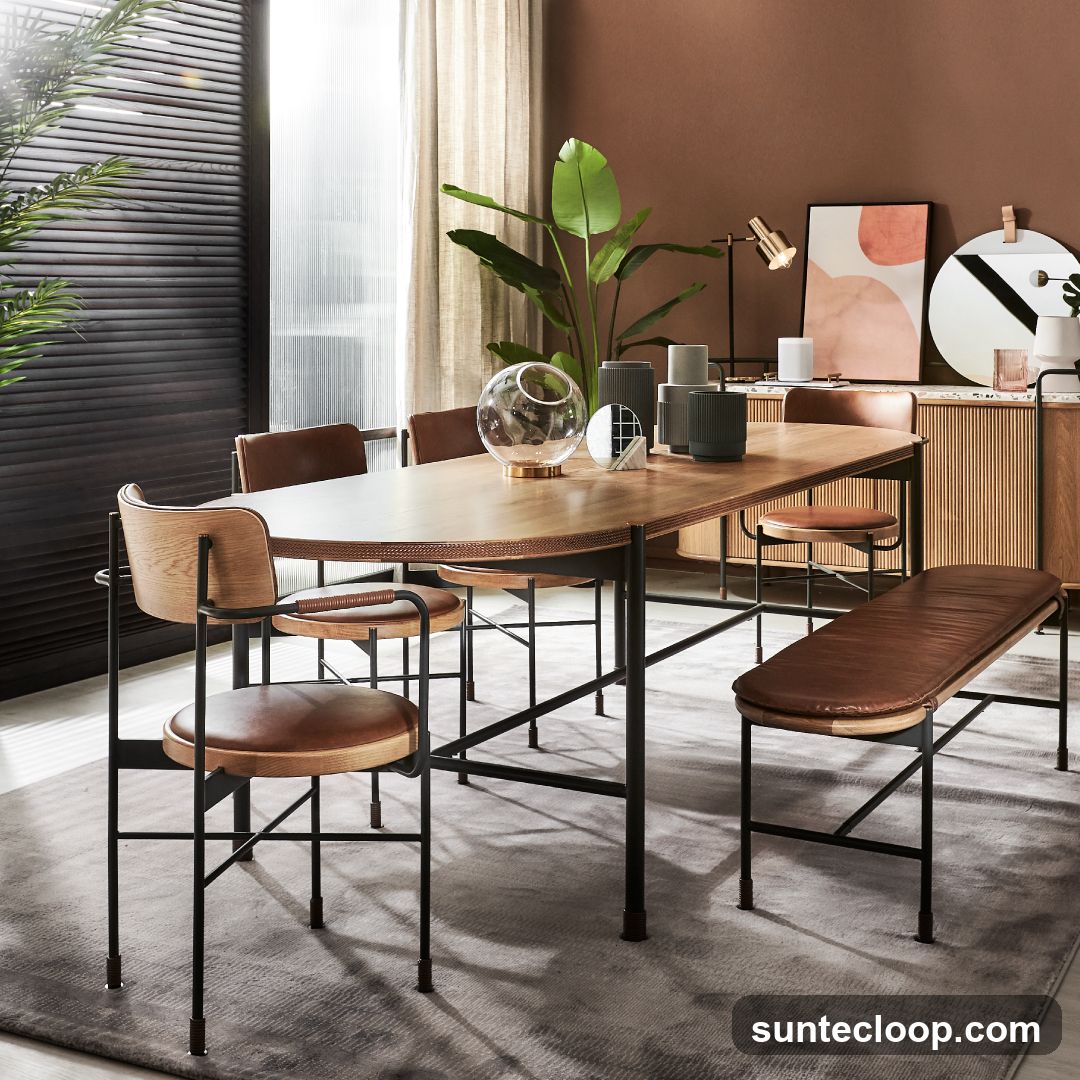 Modern Dining Room Setup