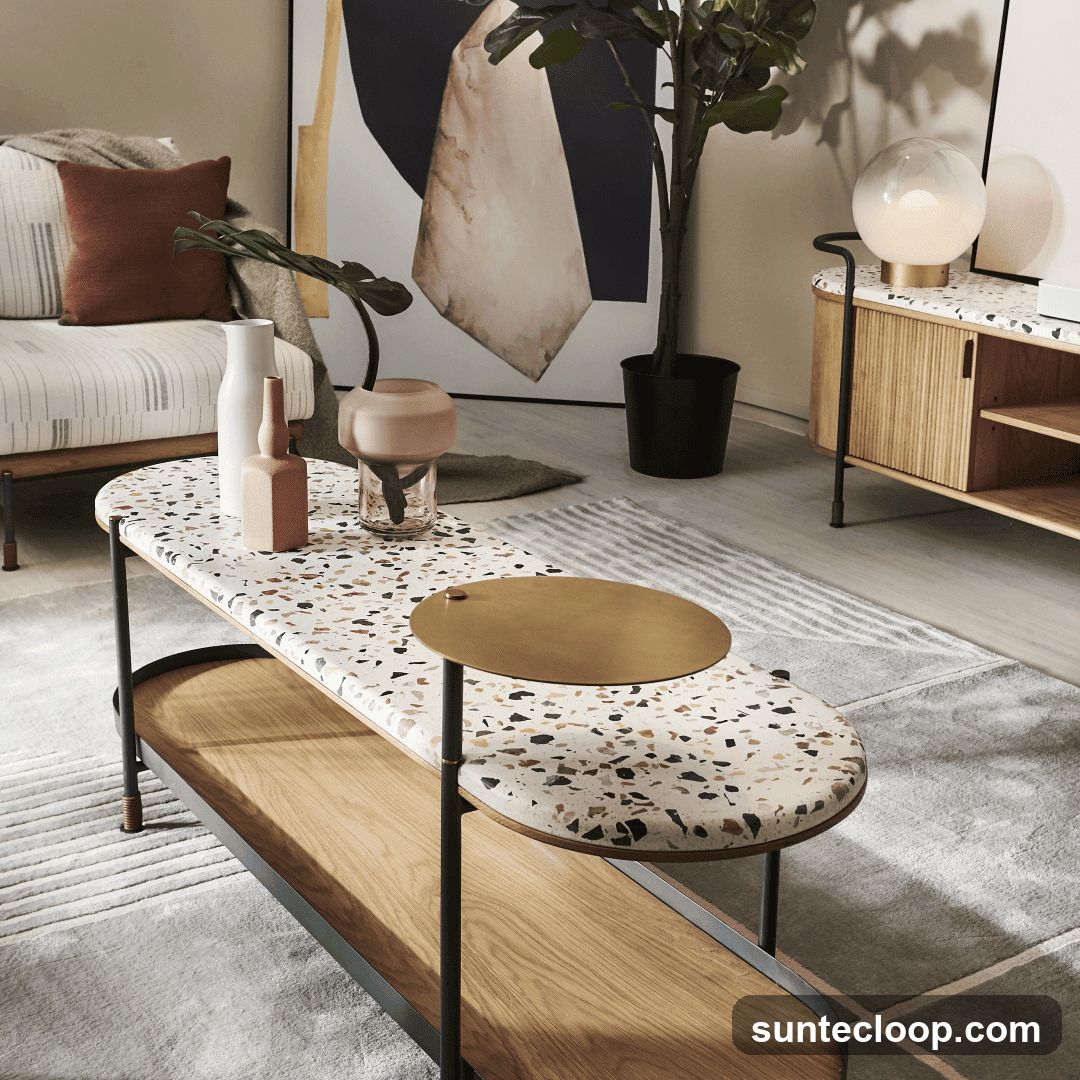 Modern Living Room Vignette