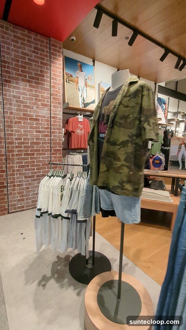 Clothing store display