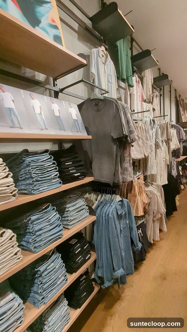 Clothing Store Display