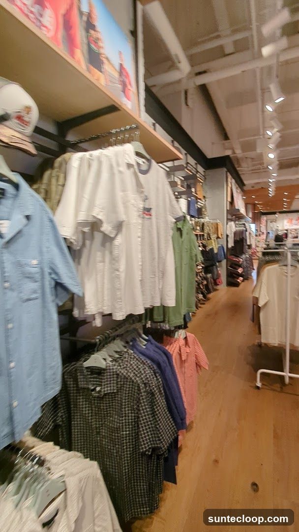 Clothing Store Display