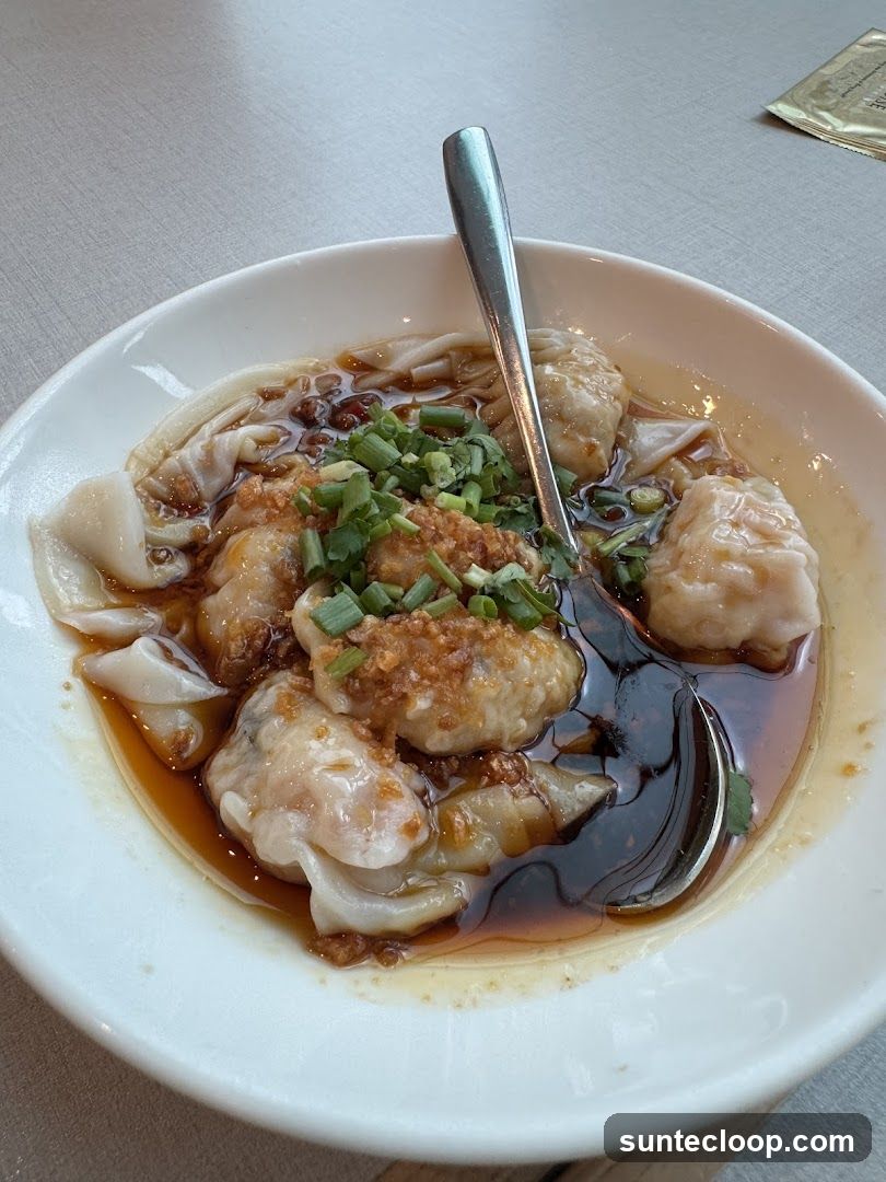 Wonton Noodle Soup