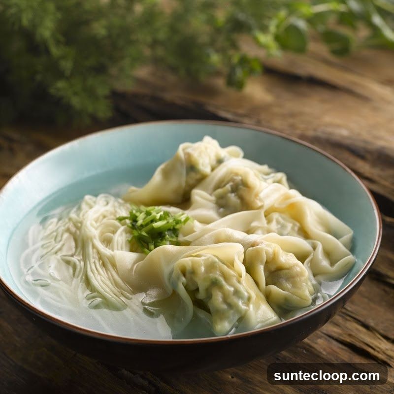Wonton Noodle Soup