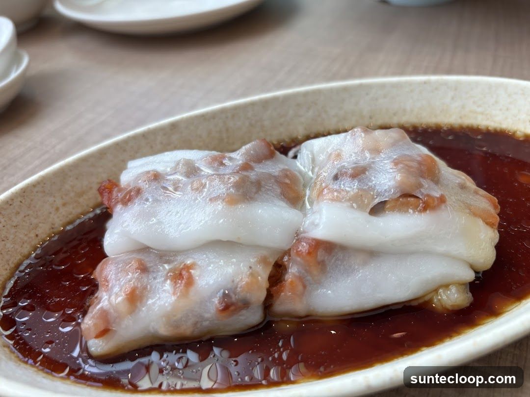 Steamed Rice Rolls