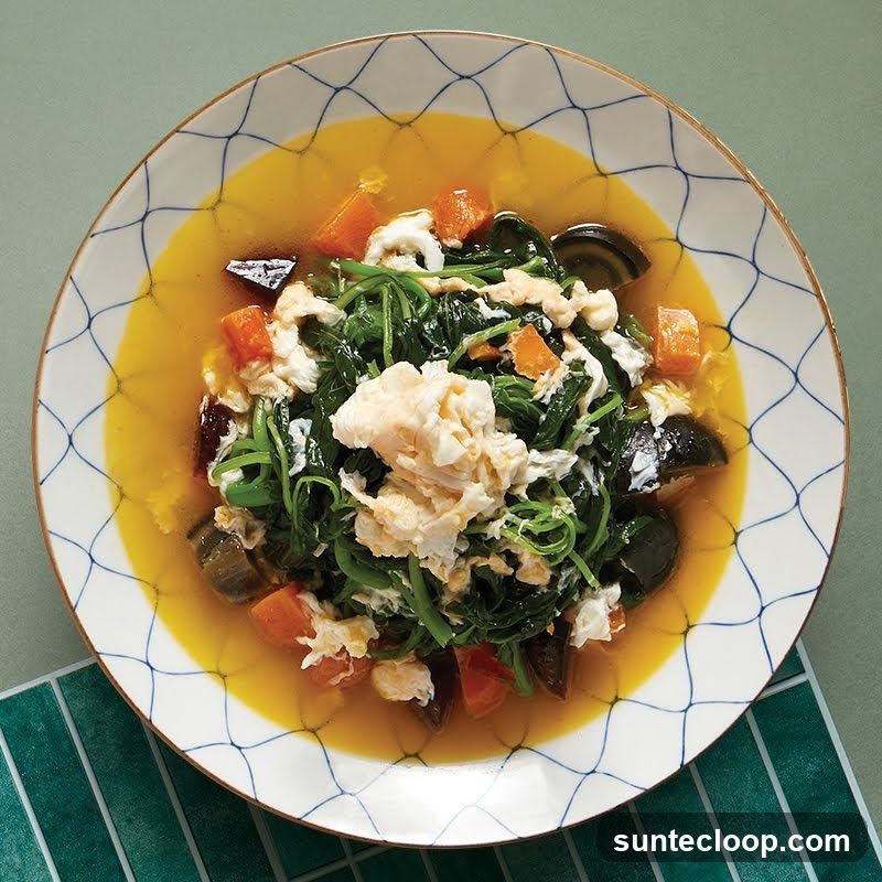 Spinach and Egg Soup
