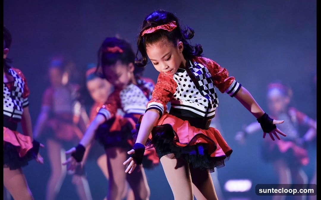 Children Performing a Dance Routine