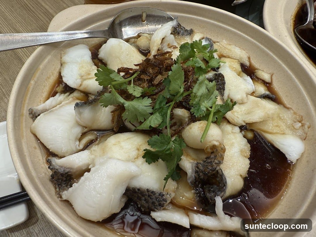 Steamed Fish Dish