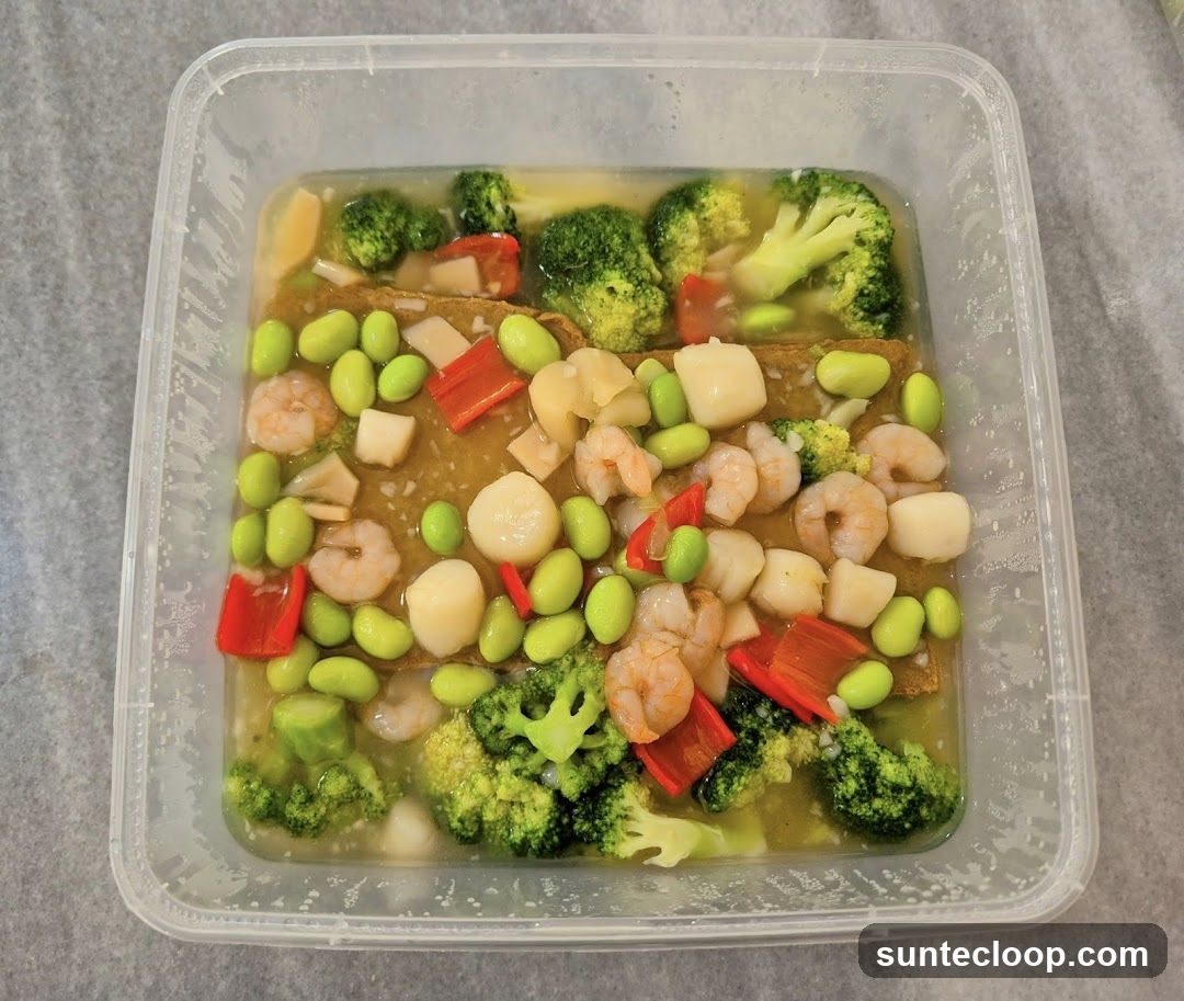 Seafood and Vegetable Stir-fry