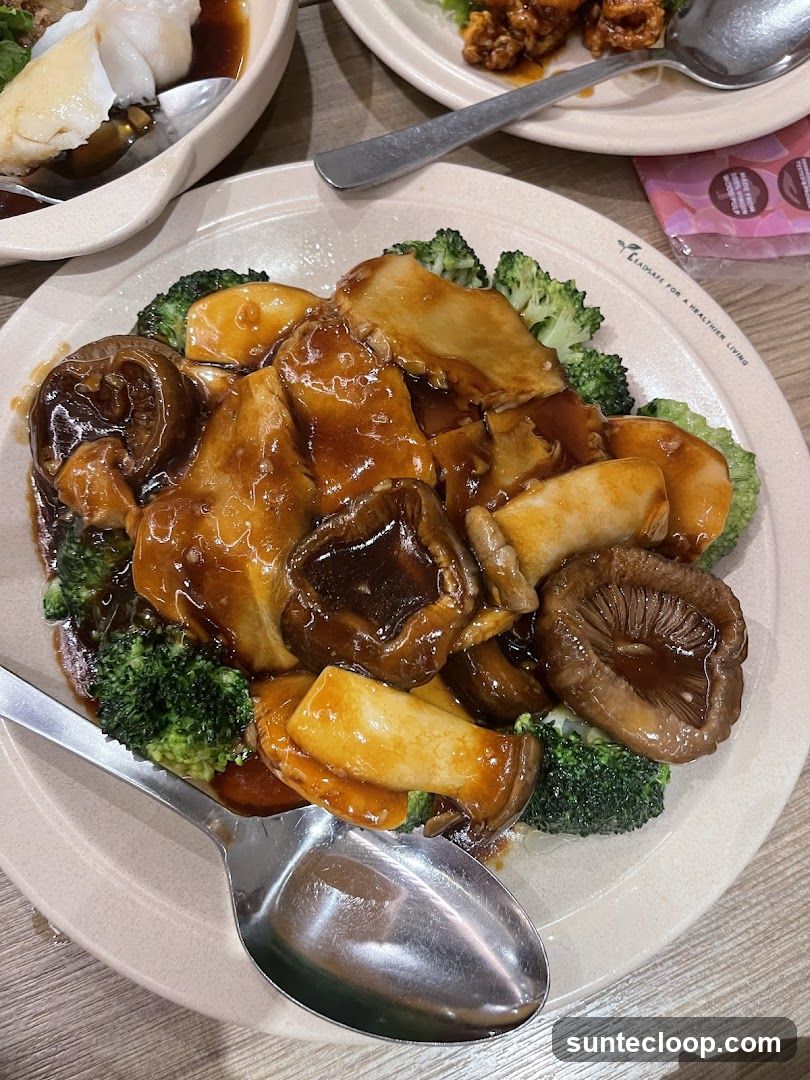 Mushroom and Broccoli Stir-fry