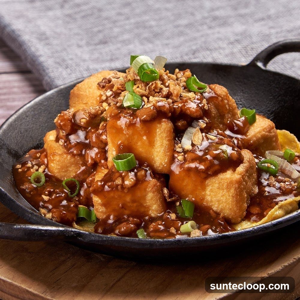 Fried Tofu with Sauce