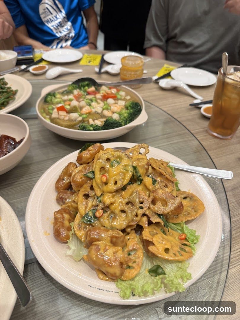 Table with Food and Drinks